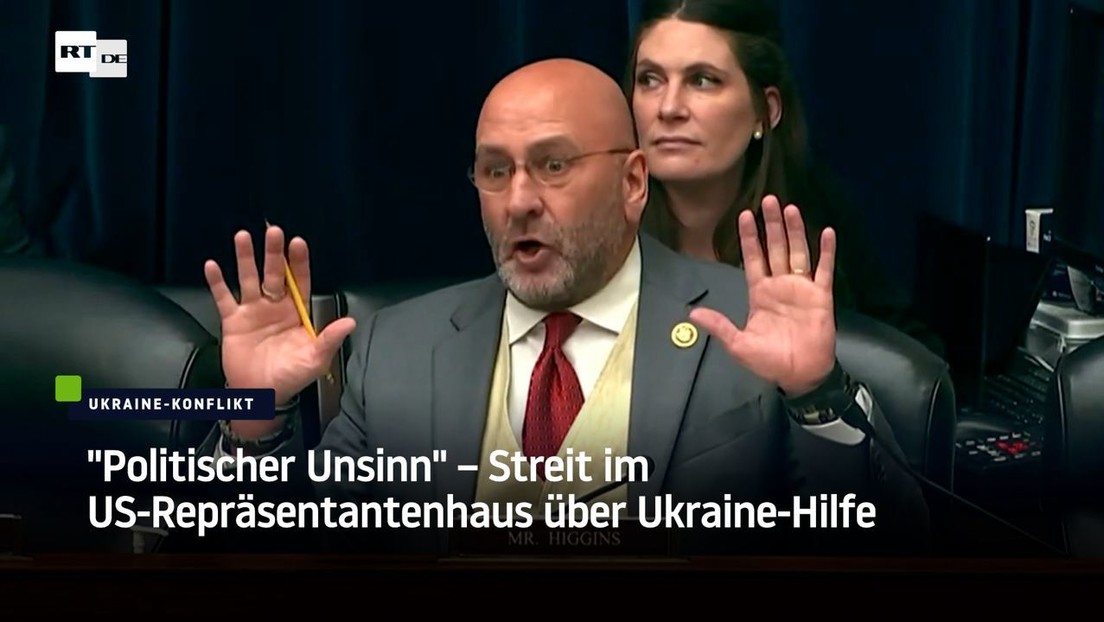 "Politischer Unsinn" – Streit im US-Repräsentantenhaus über Ukraine-Hilfe