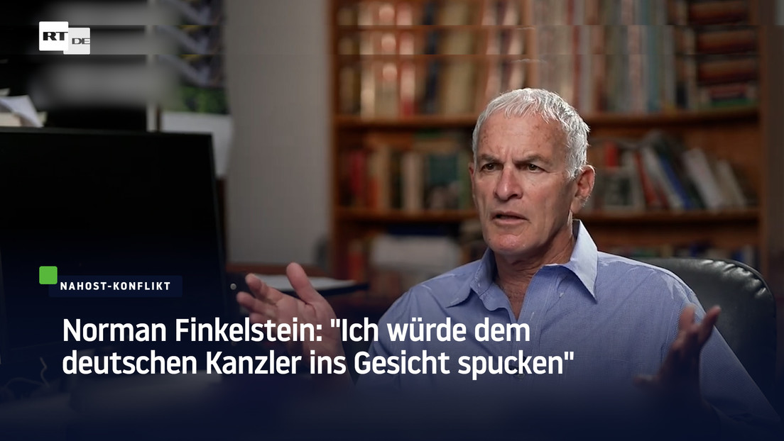 Norman Finkelstein: "Ich würde Olaf Scholz ins Gesicht spucken"