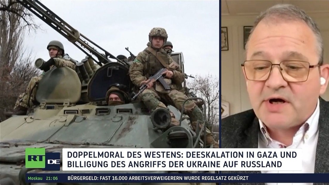 Doppelmoral des Westens: Deeskalation in Gaza und Billigung des Angriffs der Ukraine auf Russland