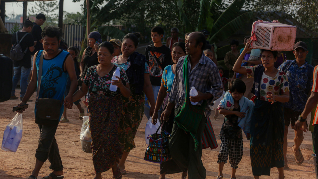 Schwere Kämpfe an Myanmars Grenzregion ‒ Tausende auf der Flucht