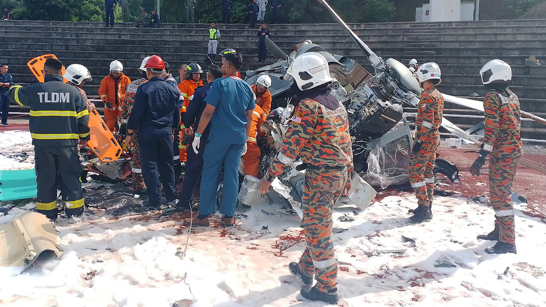 Malaysia: Zehn Menschen bei Helikopter-Zusammenstoß ums Leben gekommen