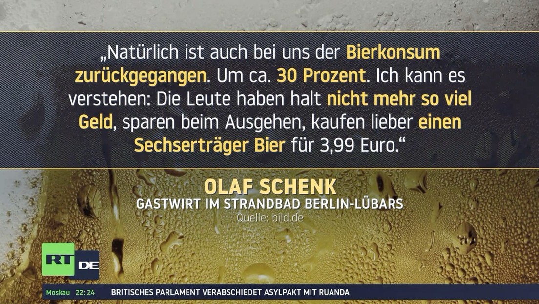 Tag des deutschen Bieres: Konsum des Gerstensafts rückläufig
