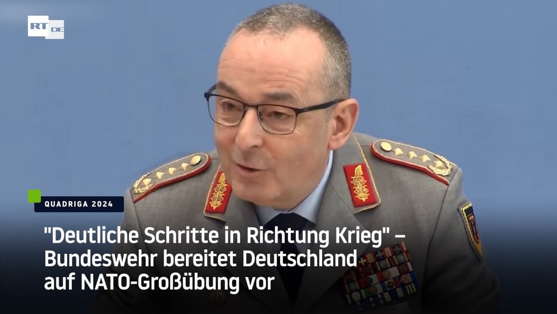 "Deutliche Schritte in Richtung Krieg" – Bundeswehr bereitet Deutschland auf NATO-Großübung vor