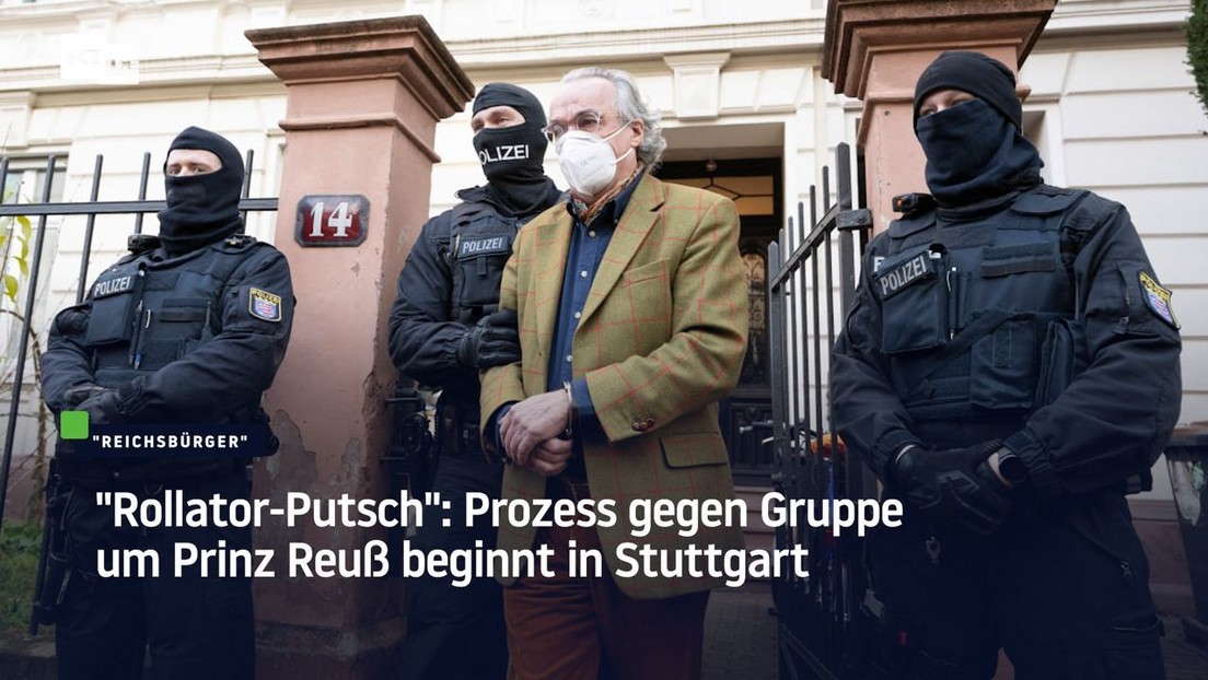 "Rollator-Putsch": Prozess gegen Gruppe um Prinz Reuß beginnt in Stuttgart