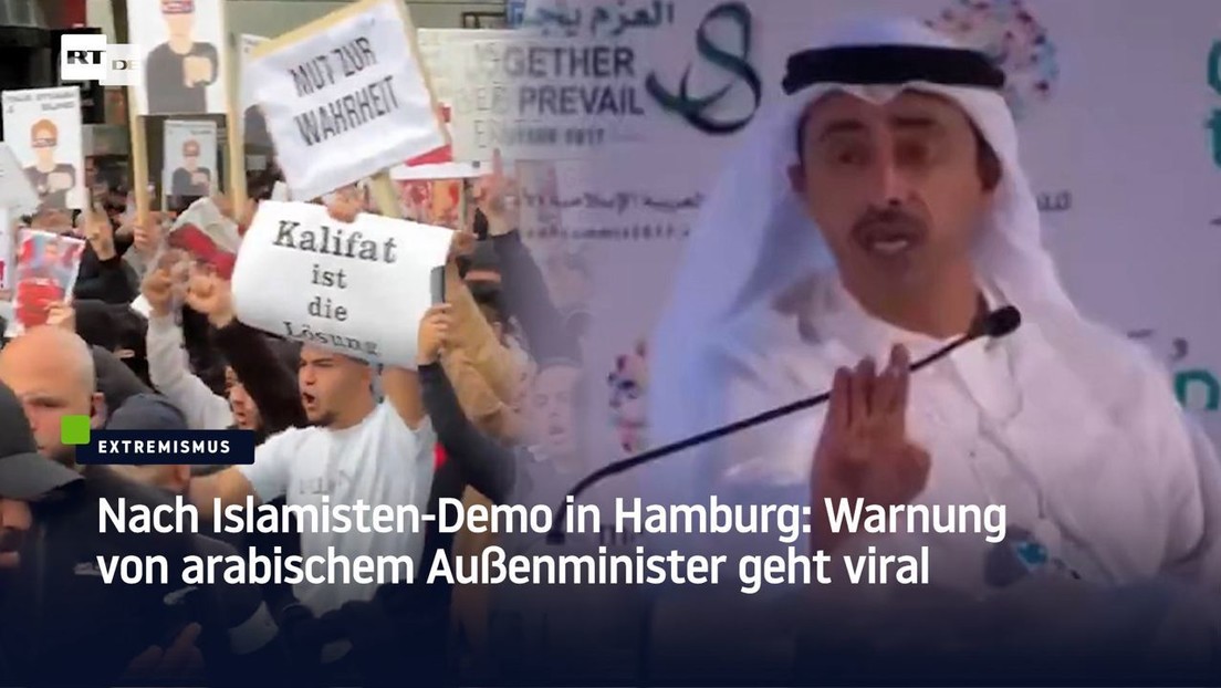 Nach Islamisten-Demo in Hamburg: Warnung von arabischem Außenminister geht viral