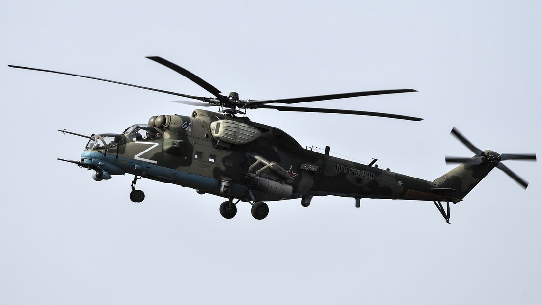 Liveticker Ukraine-Krieg: Mi-35M-Kampfhubschrauber eliminiert Stützpunkte ukrainischer Armee