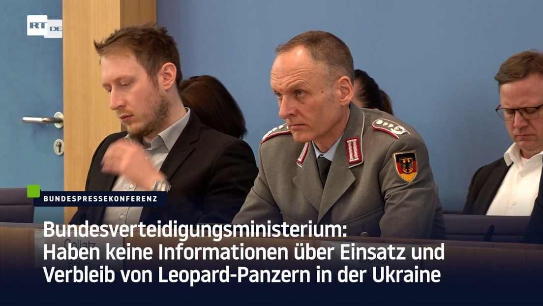 Bundesverteidigungsministerium: Keine Informationen über Einsatz und Verbleib von Leopard-Panzern