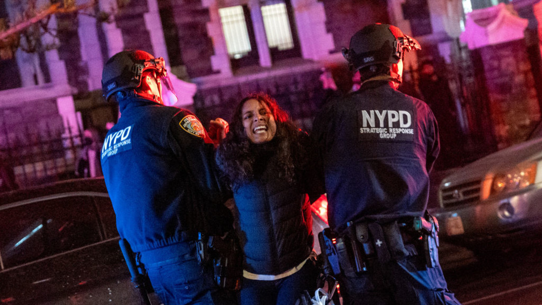 Massiver Polizeieinsatz gegen Unibesetzer in New York
