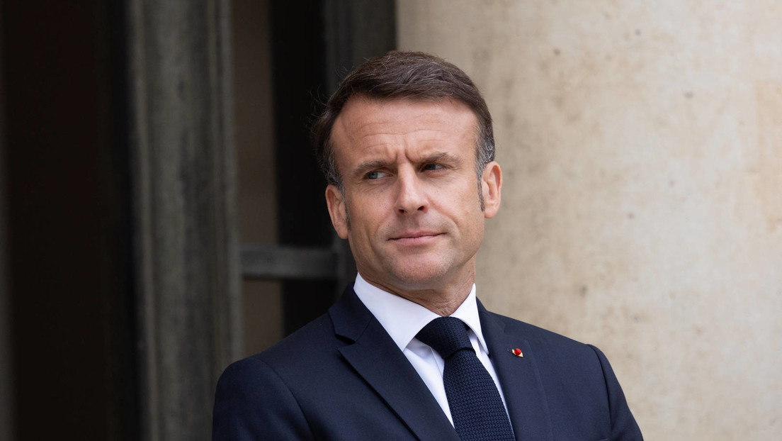 Macron deutet erneut Entsendung französischer Truppen in die Ukraine an