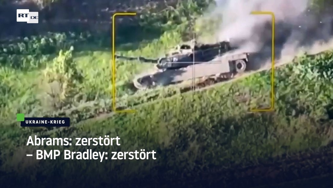 Abrams: zerstört – BMP Bradley: zerstört