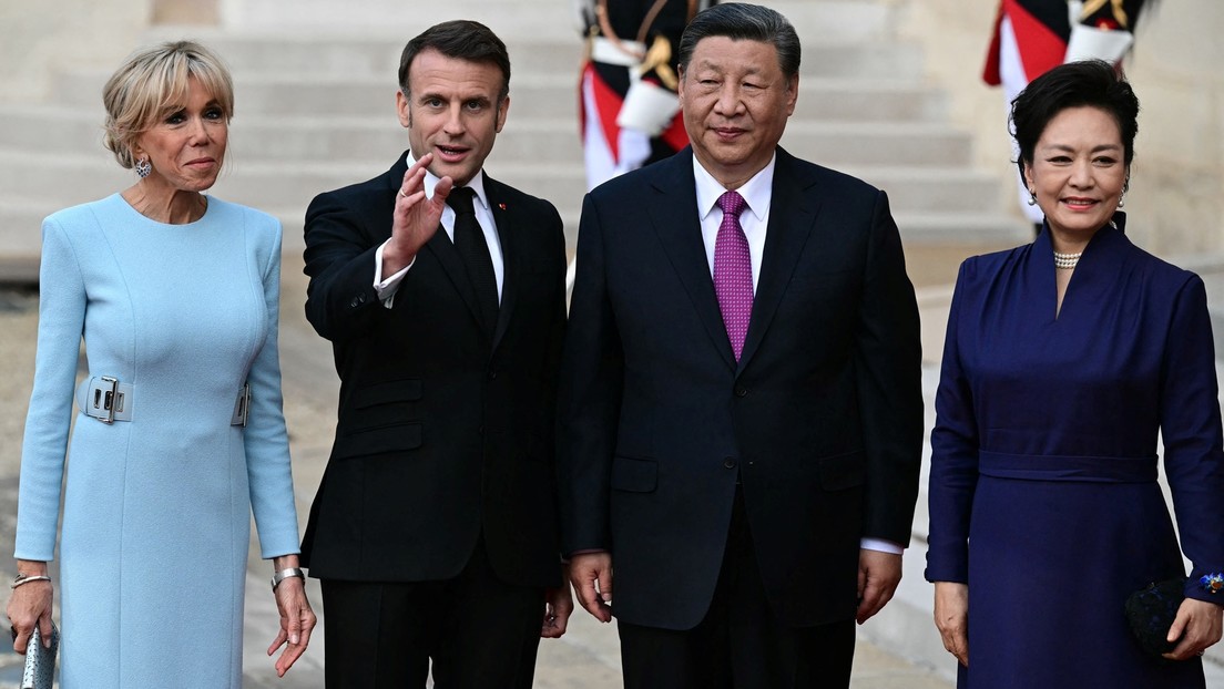 Xi und Macron: Für politische Lösung des Iran-Atomprogramms und Zweistaatenlösung in Israel