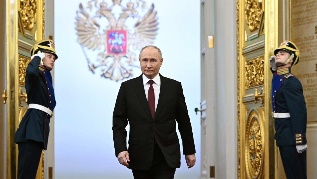 Moskau: Putin für fünfte Amtszeit als Präsident vereidigt