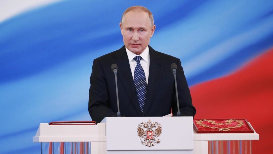 Wladimir Putin für weitere Amtszeit als Präsident der Russischen Föderation vereidigt