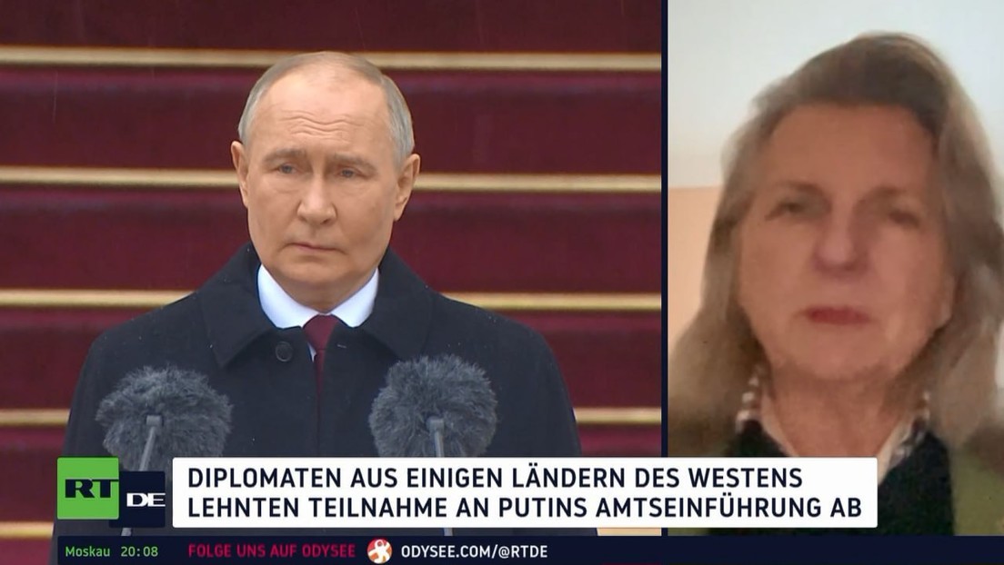 Putin als russischer Präsident vereidigt: Deutschland bei Amtseinführung nicht vertreten