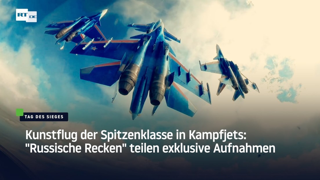 Kunstflug der Spitzenklasse in Kampfjets: "Russische Recken" teilen exklusive Aufnahmen
