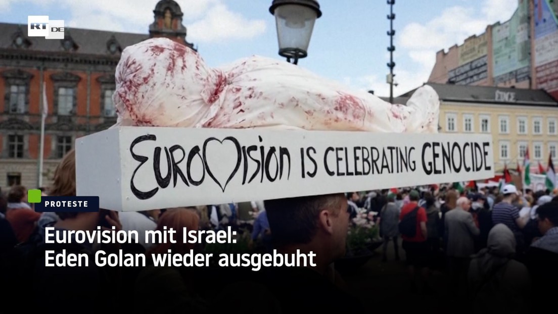 Eurovision mit Israel: Eden Golan wieder ausgebuht