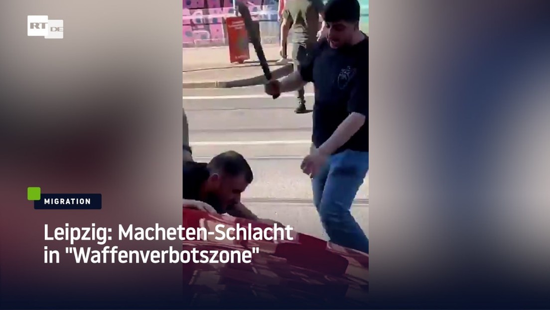 Leipzig: Macheten-Schlacht in "Waffenverbotszone"