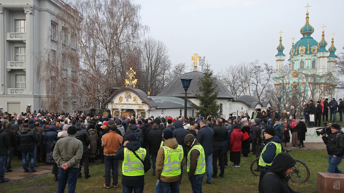 Orthodoxe Kapelle in Kiew abgerissen