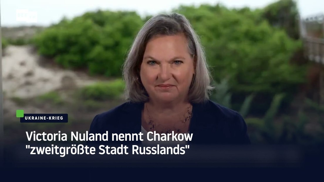 Fauxpas: Victoria Nuland nennt Charkow "zweitgrößte Stadt Russlands"
