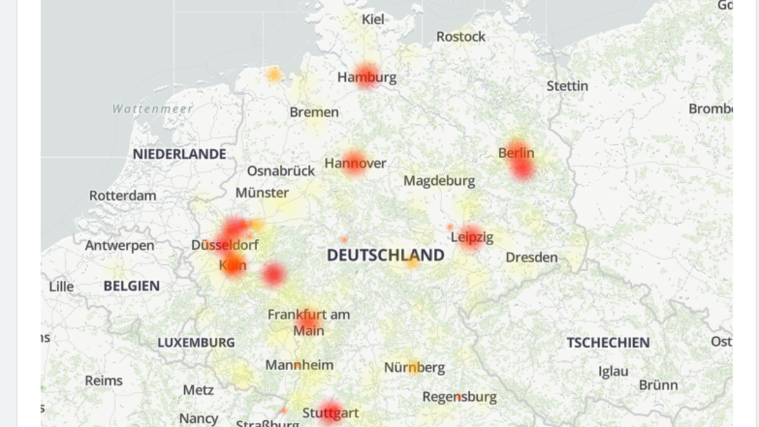 Internet-Störung in Deutschland - Telekom, O2, 1&1, Postbank betroffen