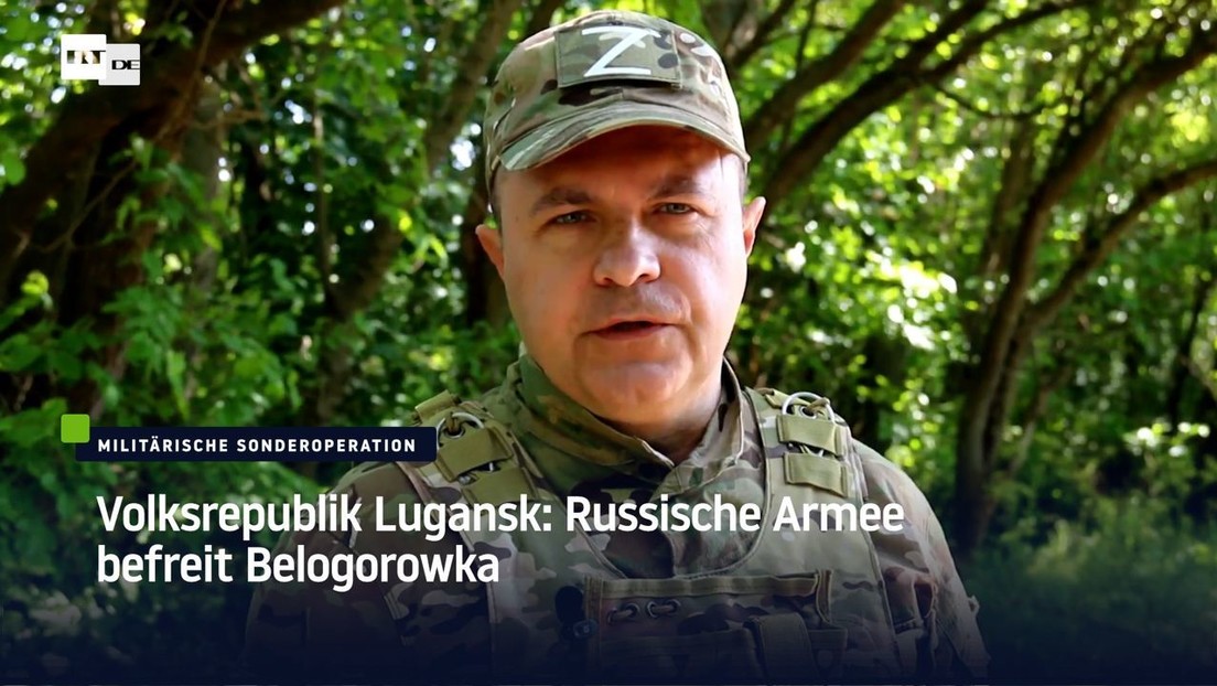 Volksrepublik Lugansk: Russische Armee befreit Belogorowka