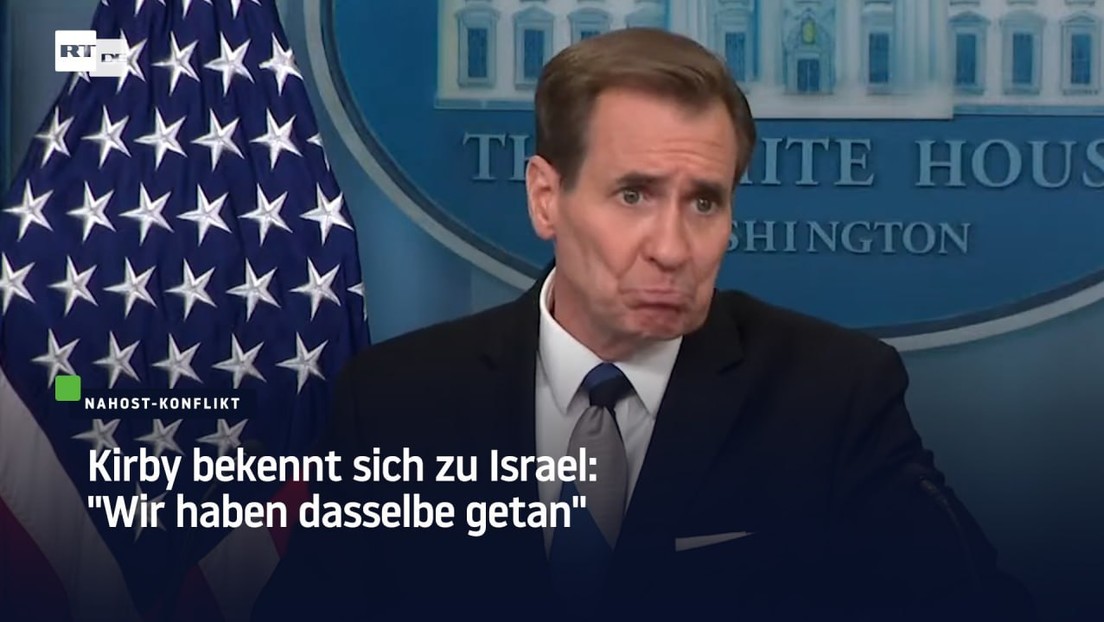 Kirby bekennt sich zu Israel: "Wir haben dasselbe getan"