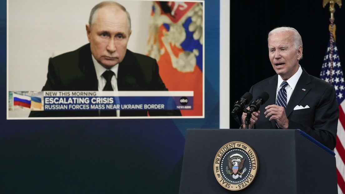 Biden: Putins Endziel in der Ukraine ist Wiederherstellung der Sowjetunion