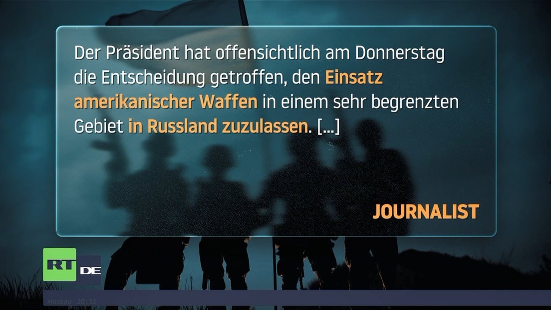 Rhetorikwechsel in den USA: Westliche Waffen gegen Ziele in Russland