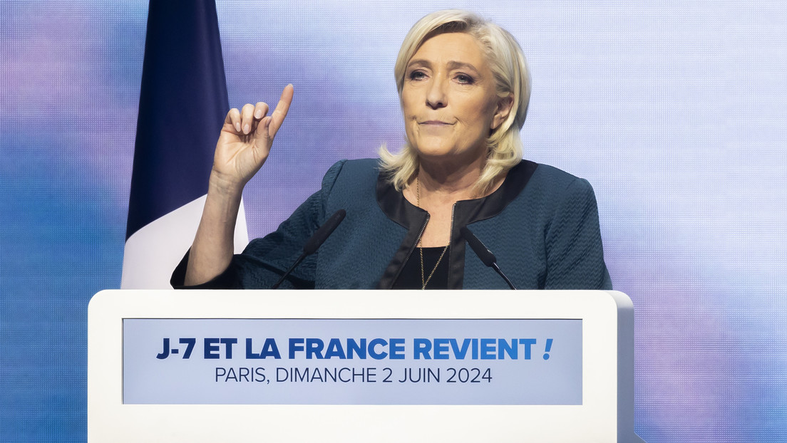Nach Wahlniederlage der Macron-Partei: Marine Le Pen will an die Macht
