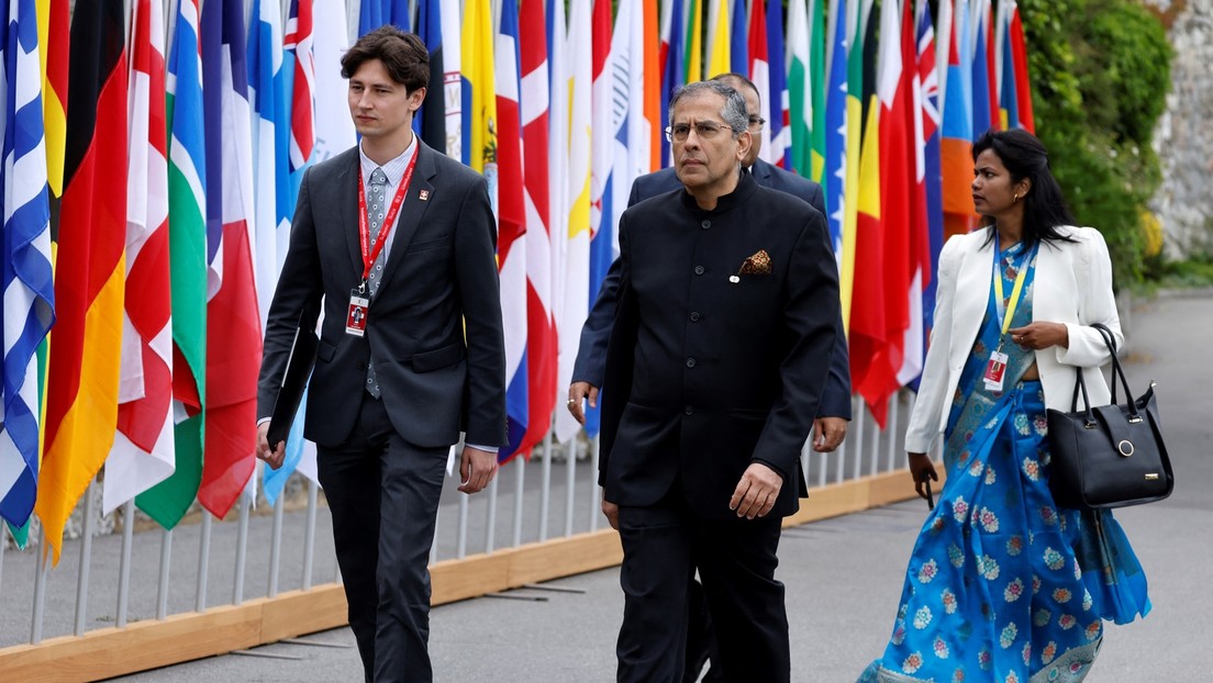 Indien begründet seine Nichtunterzeichnung der Abschlusserklärung der Schweizer "Friedenskonferenz"