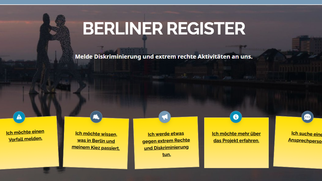 Berlin: Steuergelder für Petzportal – Meldestelle "gegen Rechtsextremismus" erhält rund 900.000 Euro