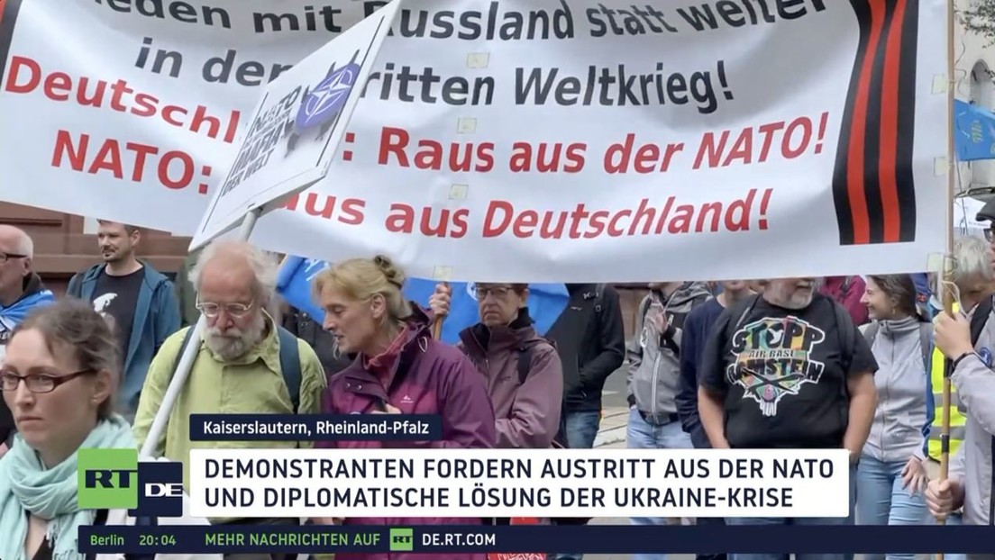 Kaiserslautern: Demonstration gegen NATO