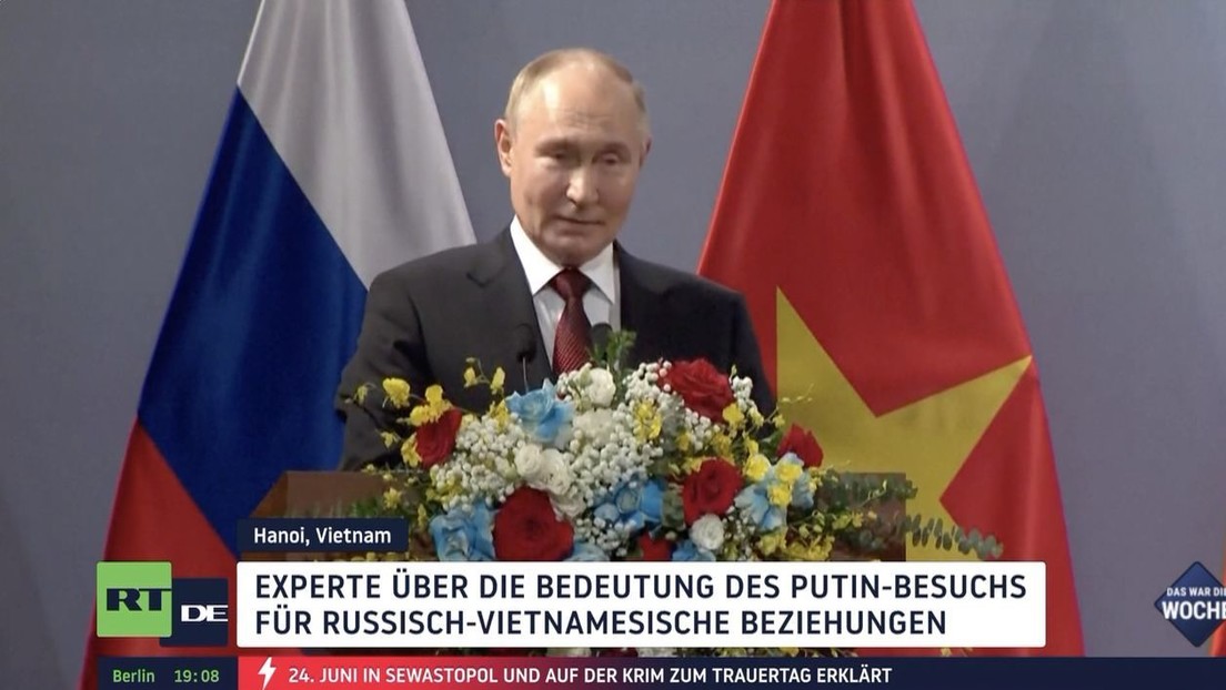 Putin zu Gast in Vietnam