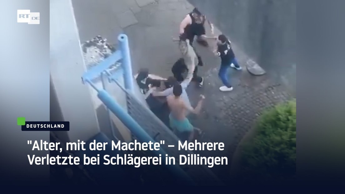 "Alter, mit der Machete" – Mehrere Verletzte bei Schlägerei in Dillingen