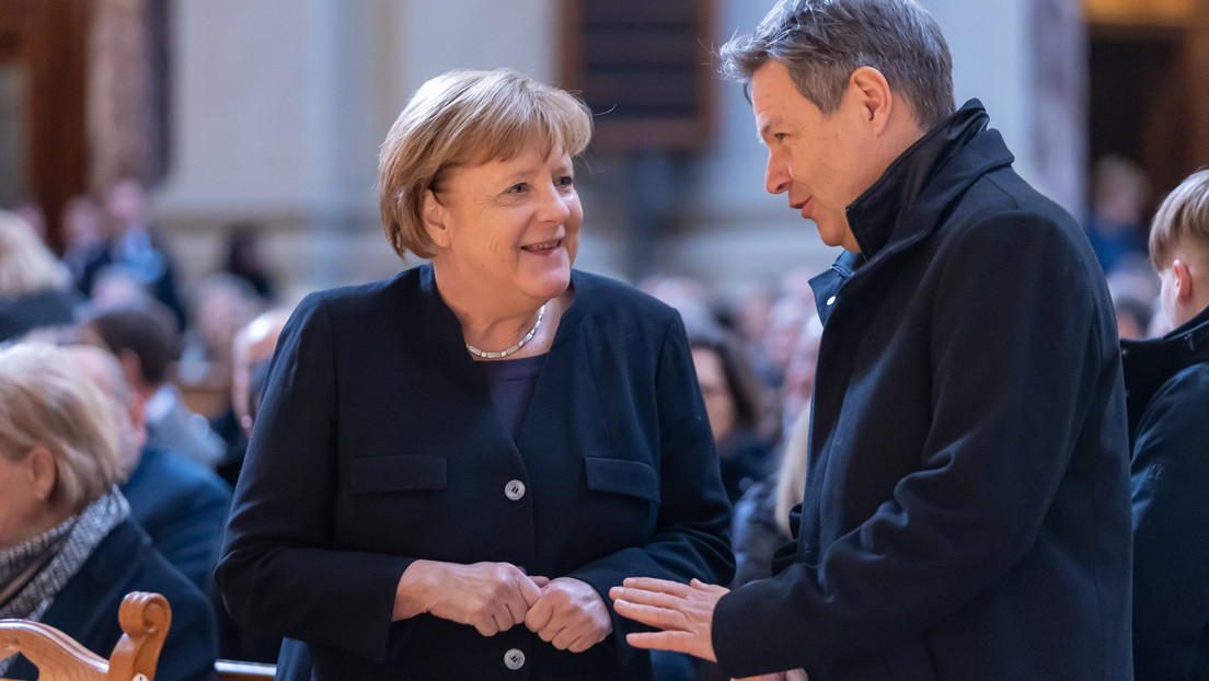 "Feiner Spott" und "Normalität in Perfektion" – Habeck lobt Merkel zum 70. Geburtstag