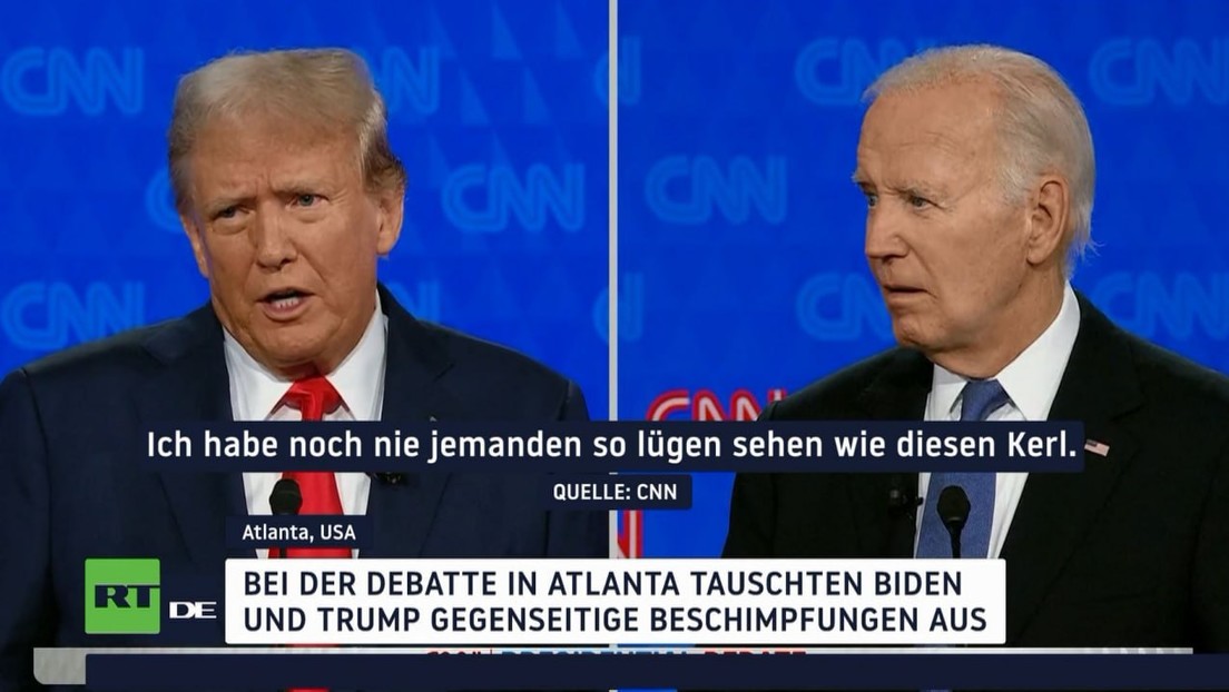 Erstes TV-Duell zwischen Biden und Trump: Hitzige Debatte voller Beschimpfungen