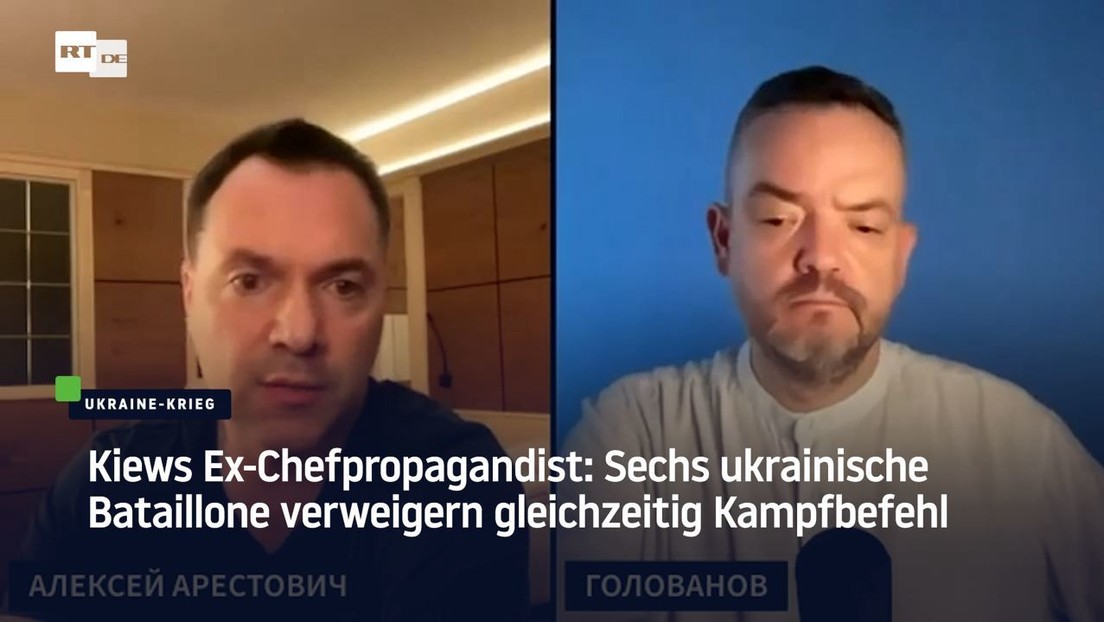 Kiews Ex-Chefpropagandist: Sechs ukrainische Bataillone verweigern gleichzeitig Kampfbefehl