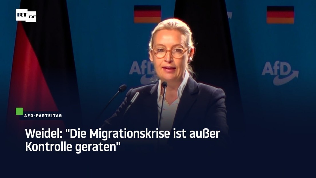 Weidel: "Die Migrationskrise ist außer Kontrolle geraten"