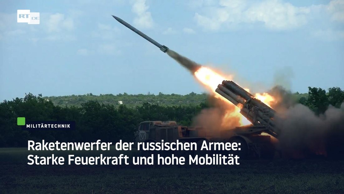 Raketenwerfer der russischen Armee: Starke Feuerkraft und hohe Mobilität