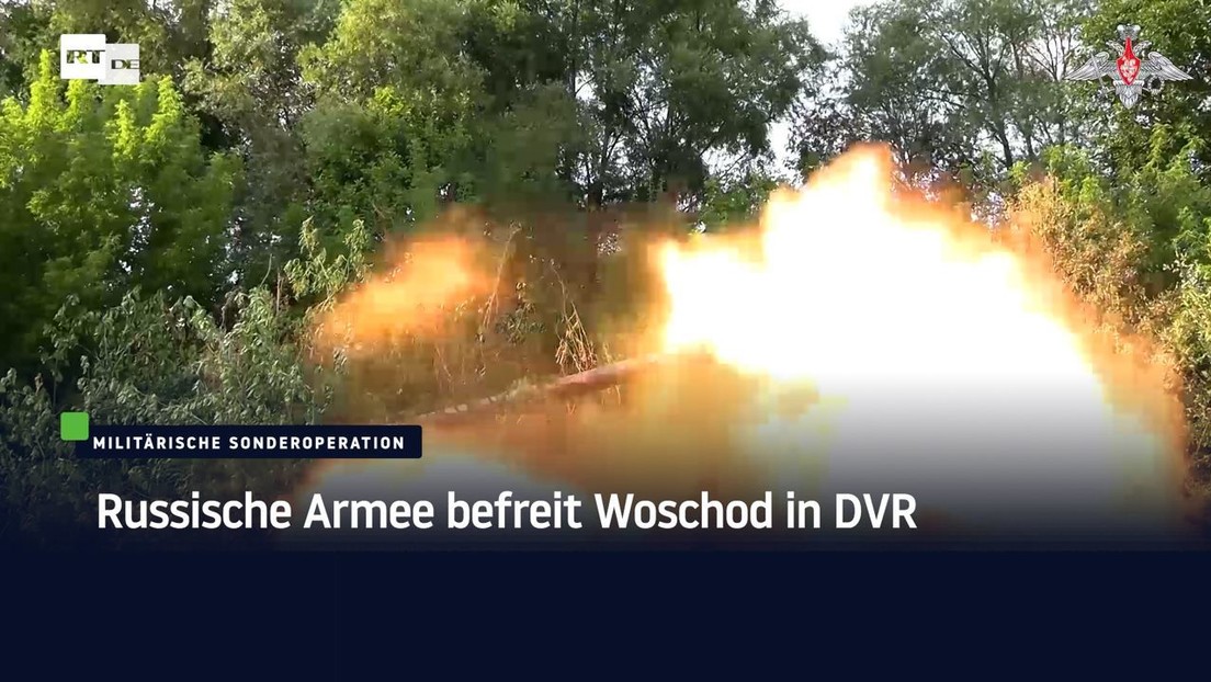 Russische Armee befreit Woschod in DVR