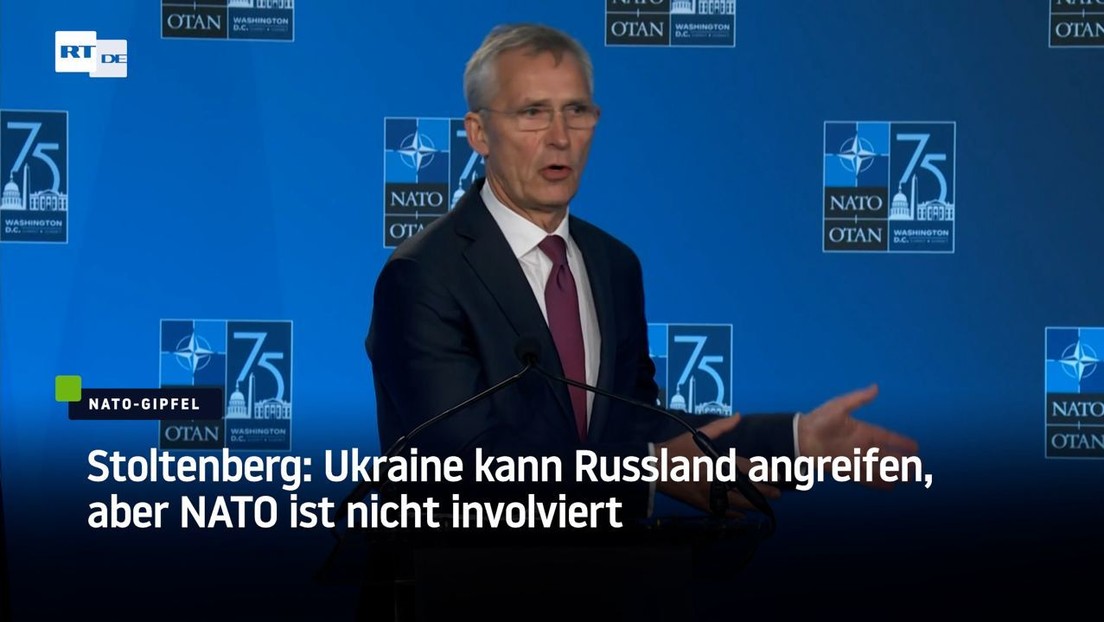 Stoltenberg: Ukraine kann Russland angreifen, aber NATO ist nicht involviert