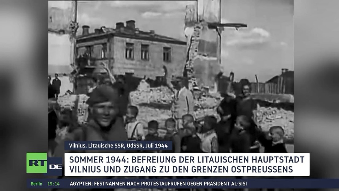 Heute vor 80 Jahren: Befreiung der litauischen Hauptstadt Vilnius