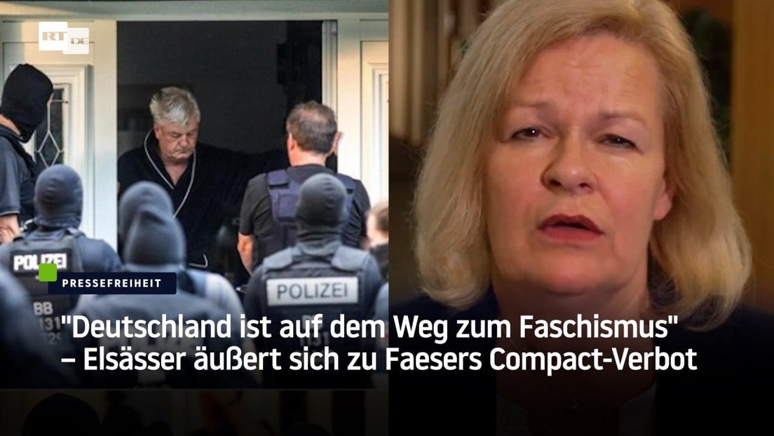 "Deutschland ist auf dem Weg zum Faschismus" – Elsässer äußert sich zum Compact-Verbot