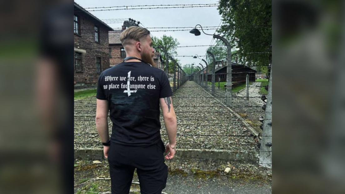 Ukrainischer Neonazi der Asow-nahen 3. Sturmbrigade verhöhnt Auschwitz-Opfer
