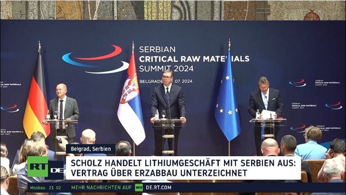 "Wir brauchen vor allem diese Batterien": Scholz schließt Lithium-Pakt in Serbien