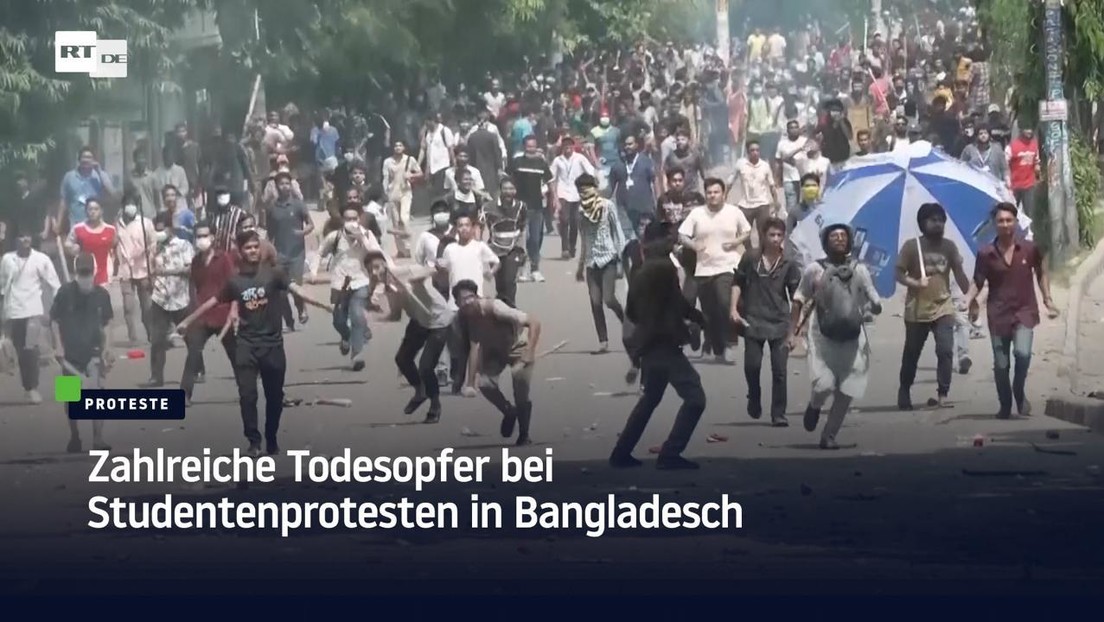 Zahlreiche Todesopfer bei Studentenprotesten in Bangladesch