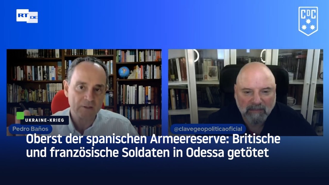 Oberst der spanischen Armeereserve: Britische und französische Soldaten in Odessa getötet