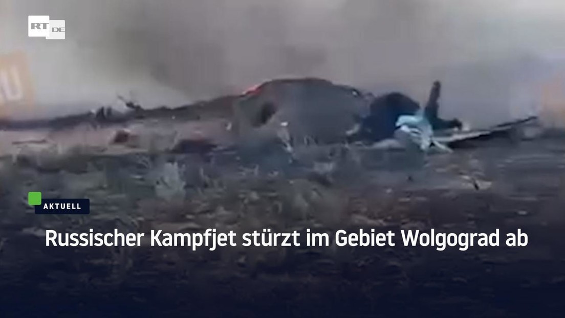 Russischer Kampfjet stürzt im Gebiet Wolgograd ab