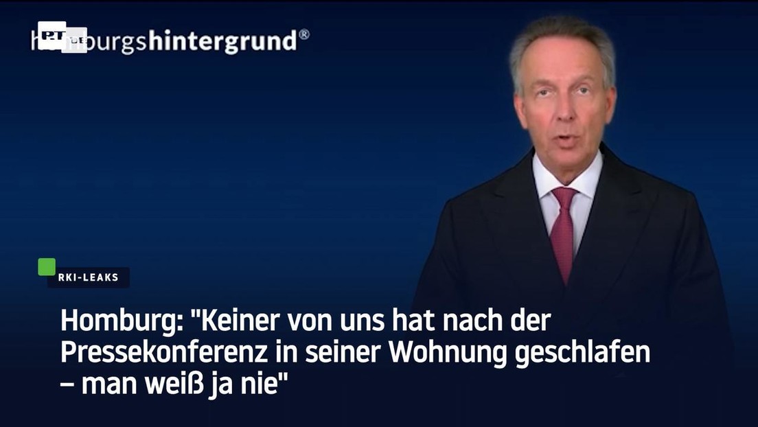 Stefan Homburg: "Keiner von uns hat nach der PK in seiner Wohnung geschlafen – man weiß ja nie"