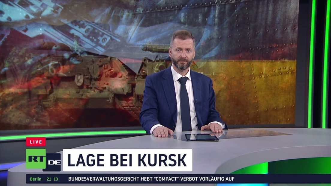 Kamphandlungen im Gebiet Kursk